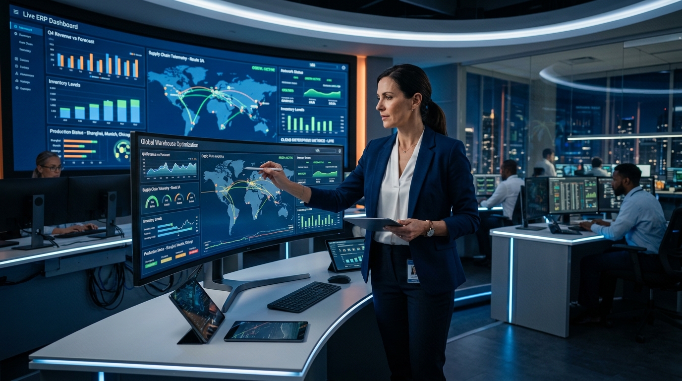 Centro de Operaciones Cloud DATEC Enterprise - Monitoreo ERP en Tiempo Real